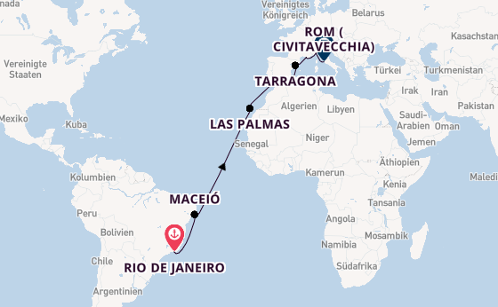 MSC Musica - Rio de Janeiro erleben & Meer genießen inkl. Easy