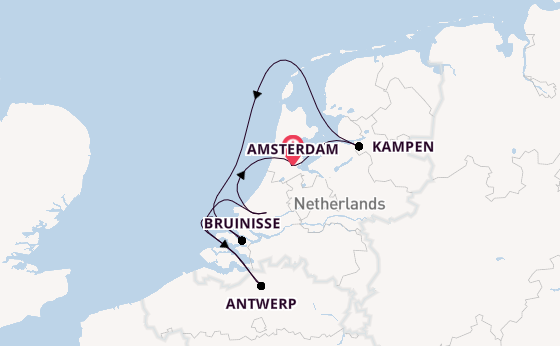 Ijssel from Amsterdam, Netherlands with the AmaLucia