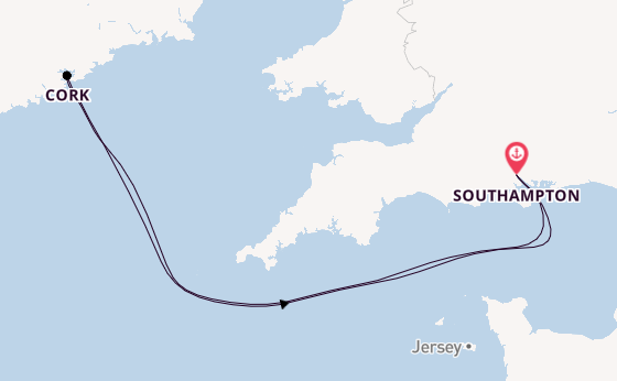 Britische Inseln ab Southampton, Großbritannien auf der MSC Virtuosa