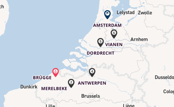 8 Tage Westeuropa Kreuzfahrt