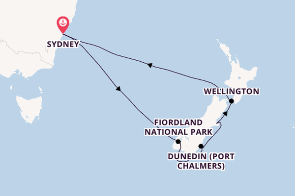 Australia and New Zealand from Sydney, Australia with the Carnival Splendor