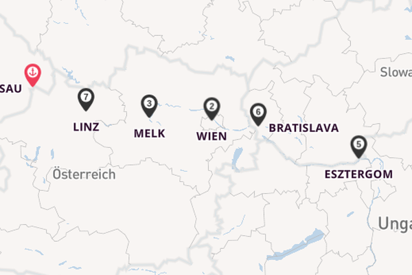 Donau ab Passau auf der VIVA TWO