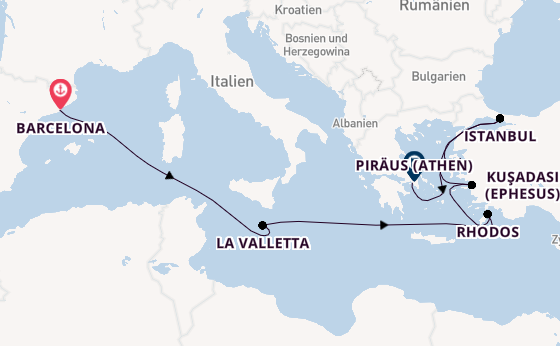 Cruise Waypoints