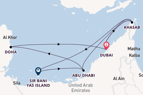 Desert Days from Dubai with QATAR & ABU DHABI GRAND PRIX