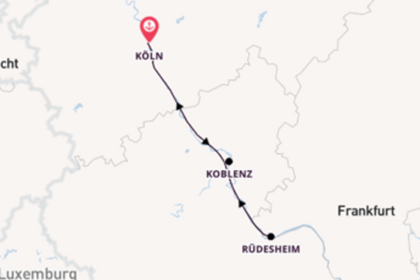 Entdecken Sie Rüdesheim ab Köln