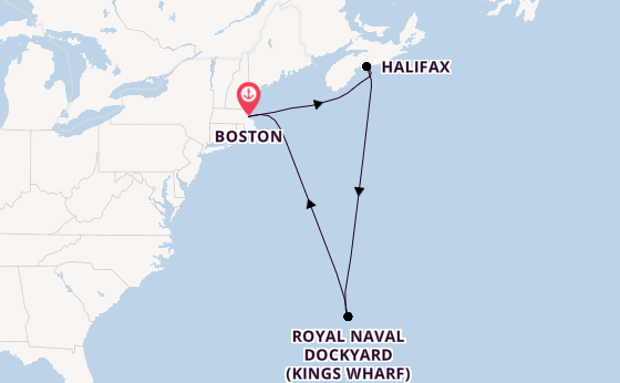 Neuengland ab Boston, USA auf der Norwegian Breakaway