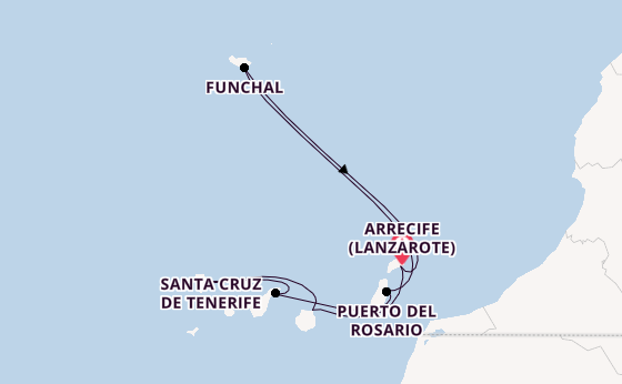 MSC Fantasia - Kanaren Inselhopping & Lanzarote‑Relax