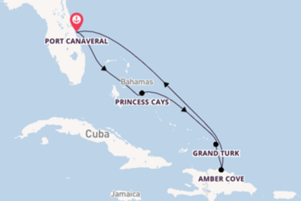 7daagse cruise met de Carnival Vista vanuit Port Canaveral
