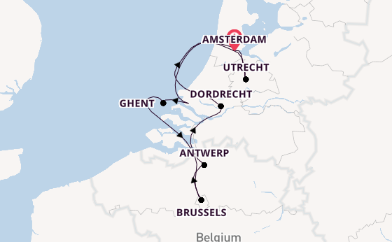 Western Europe from Australia with the AmaPrima