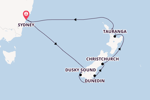 Celebrity Edge - Down Under & Neuseeland: Stilvoll genießen
