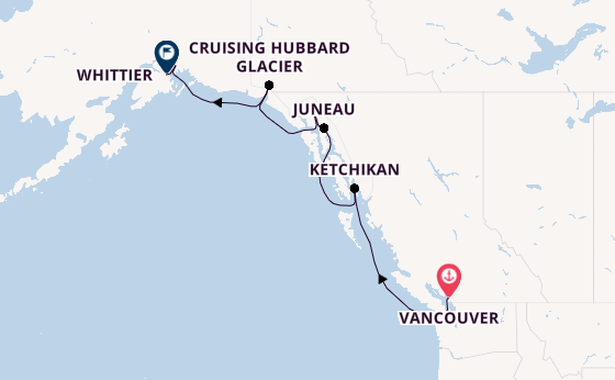 Alaska & West Canada from Vancouver, Canada with the Nieuw Amsterdam