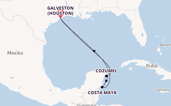 Westliche Karibik ab Galveston (Houston), USA auf der Liberty of the Seas®