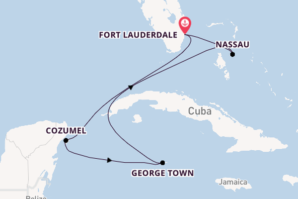 Caribbean vanaf Fort Lauderdale, Verenigde Staten met de Celebrity Beyond