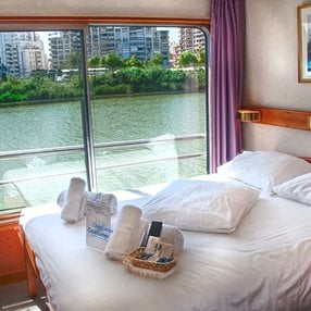 Kies jouw droomhut en voel je thuis tijdens je cruise aan boord van de La Belle de Cadix!