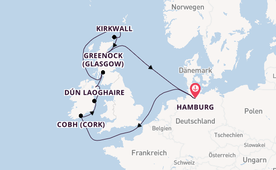 MSC Preziosa - Faszination Schottland, Irland & Meer