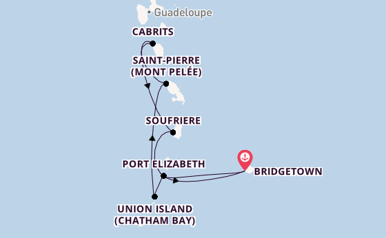 Südliche Karibik ab Bridgetown, Barbados auf der SEA CLOUD II
