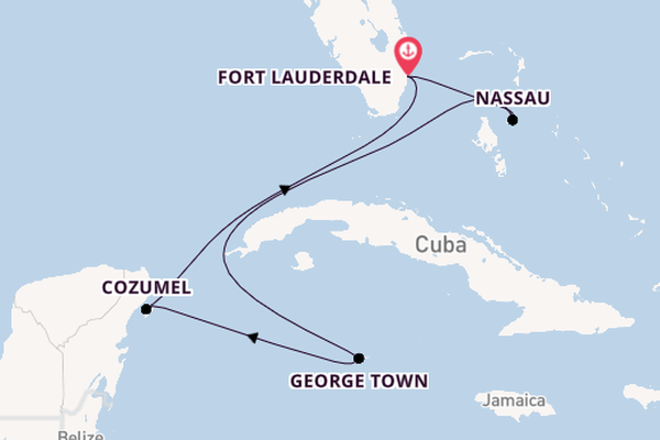 Caribbean vanaf Fort Lauderdale, Verenigde Staten met de Celebrity Beyond