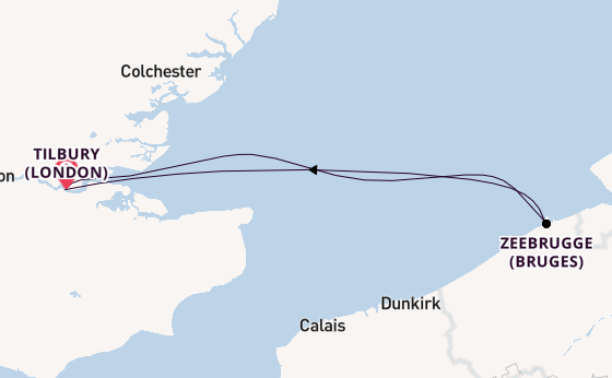 Trip from Tilbury (London) with the Ambience