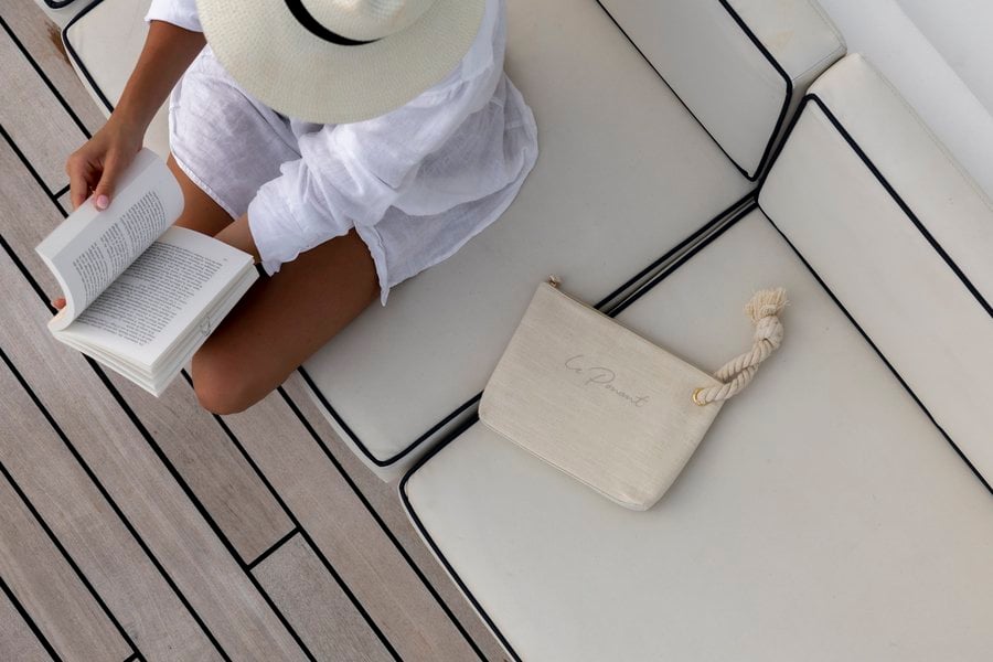 Westelijke Middellandse Zee vanaf Dubrovnik, Kroatië met de Le Ponant