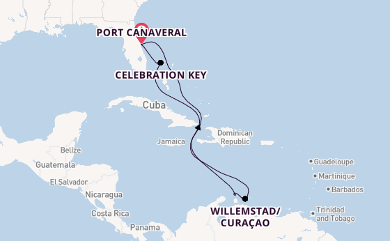 Caribbean from Australia with the Carnival Vista