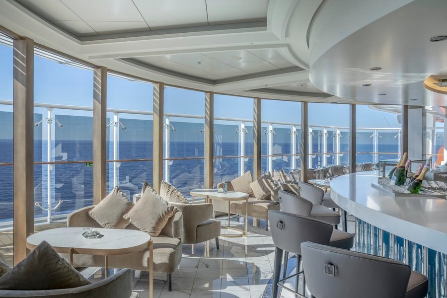 Westelijke Middellandse Zee vanaf Marseille, Frankrijk met de MSC World Asia