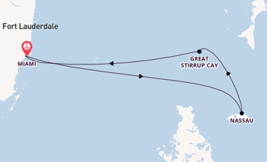 Caribbean vanaf Miami, Verenigde Staten met de Norwegian Joy
