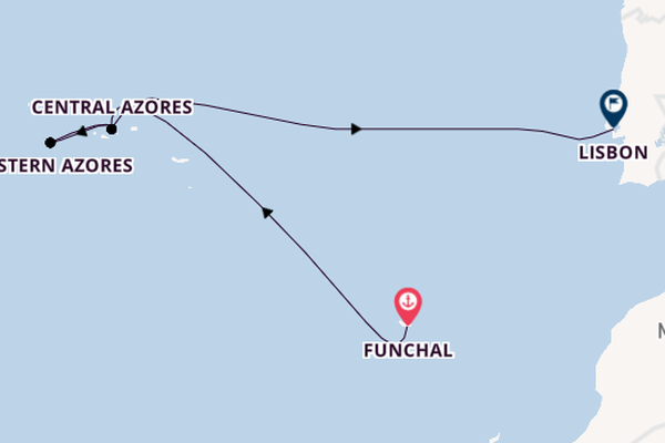 Portugal from Funchal, Madeira, Portugal with the HANSEATIC nature