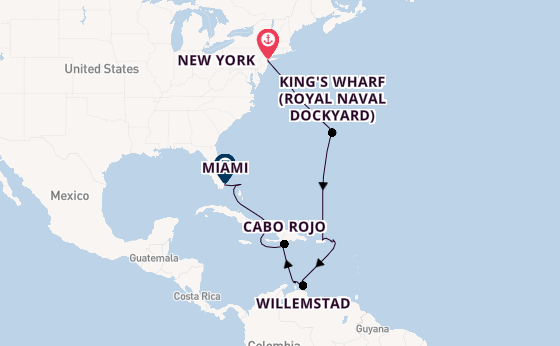 Caribbean from United Kingdom with the Norwegian Sun