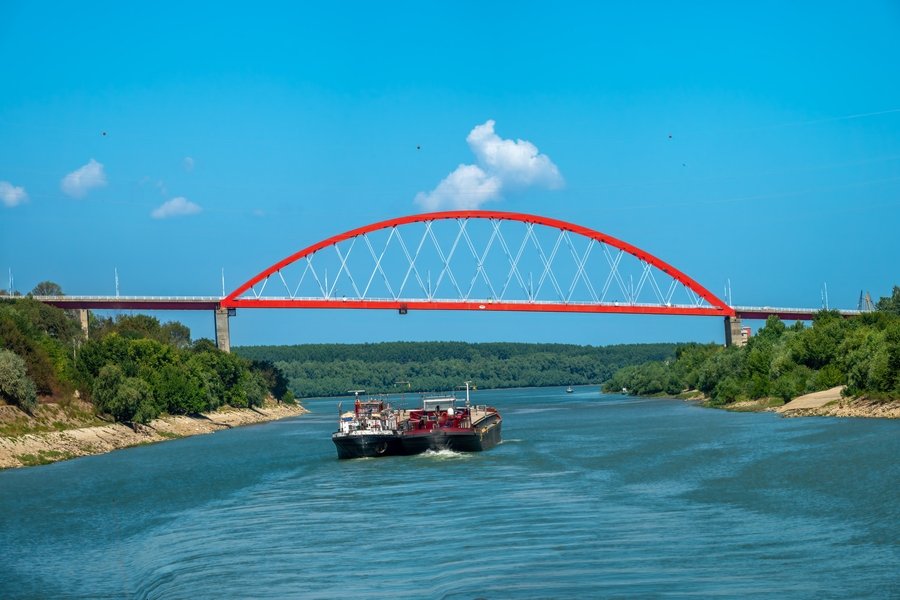 Donau vanaf Passau, Duitsland met de nickoVISION
