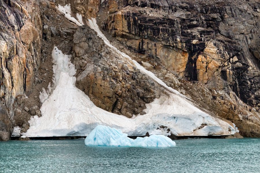 Arctic Ocean from Nuuk, Greenland with the Silver Wind