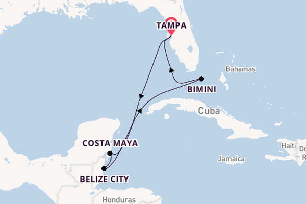 Caribbean vanaf Tampa, Verenigde Staten met de Celebrity Constellation