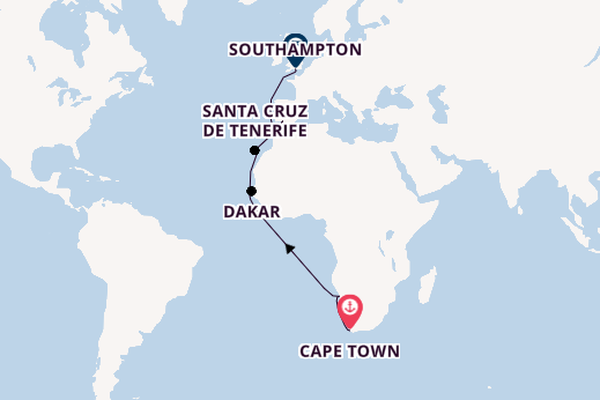 Savannahs to Seascapes: Luxury Cape Town to Southampton