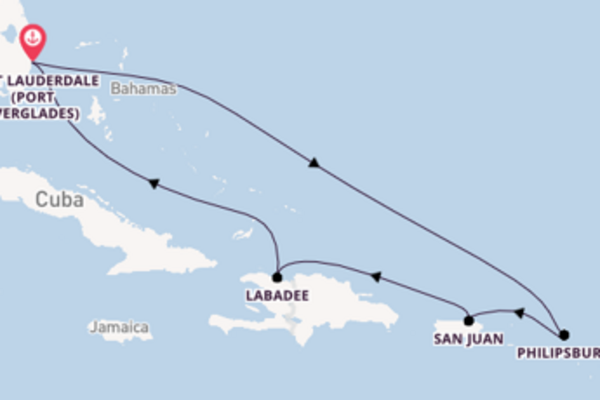 8 day cruise with the Odyssey of the Seas to Fort Lauderdale (Port Everglades)