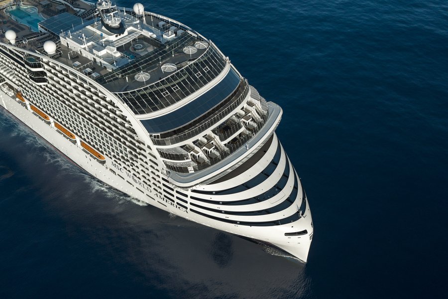 Caribbean vanaf Miami, Verenigde Staten met de MSC World America