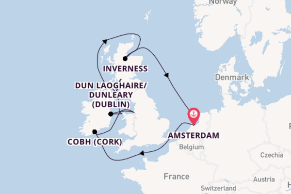 Voyage with Celebrity Cruises from Amsterdam