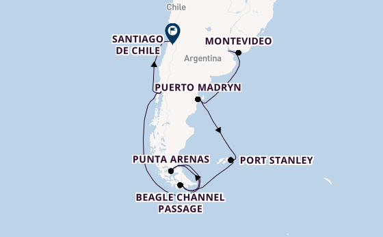 South America from Buenos Aires, Argentina with the Majestic Princess