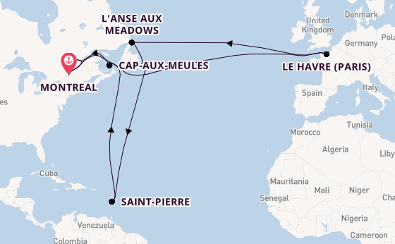 Transatlantic from Montreal, Canada with the Seabourn Quest