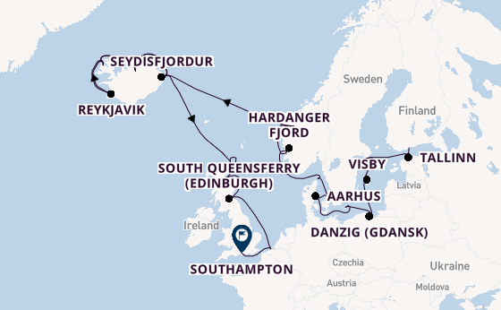 Arctic from Helsinki, Finland with the Regal Princess
