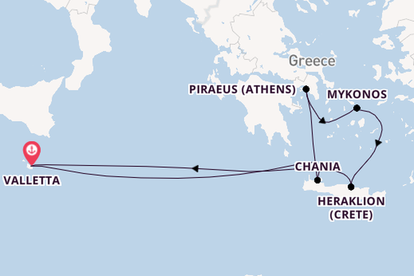 Malta & The Greek Isles