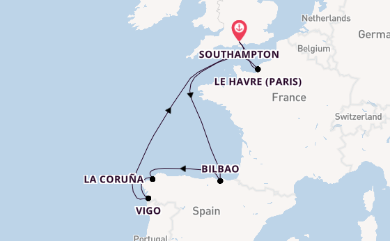British Isles from Southampton, England with the Liberty of the Seas