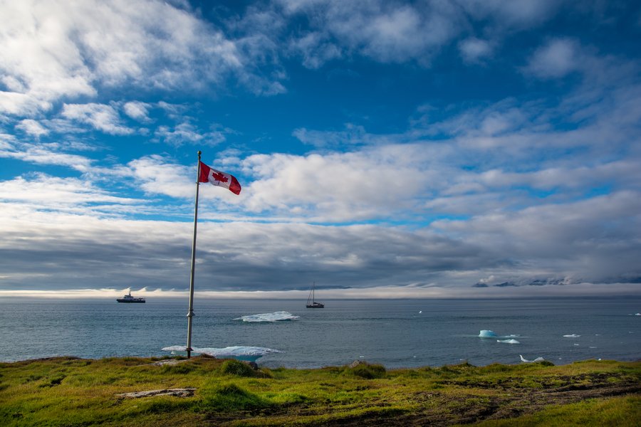 Arctic Ocean from Nuuk, Greenland with the Silver Wind