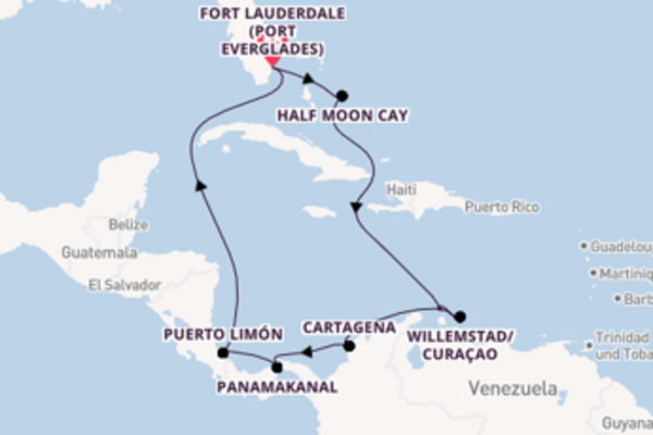 Wundervolle Reise über Cartagena in 12 Tagen
