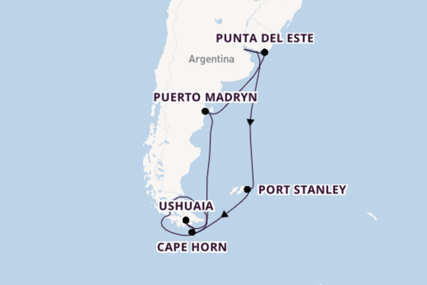 South America from Buenos Aires, Argentina with the Celebrity Equinox