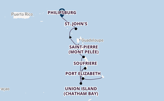 Südliche Karibik ab Bridgetown, Barbados auf der SEA CLOUD II