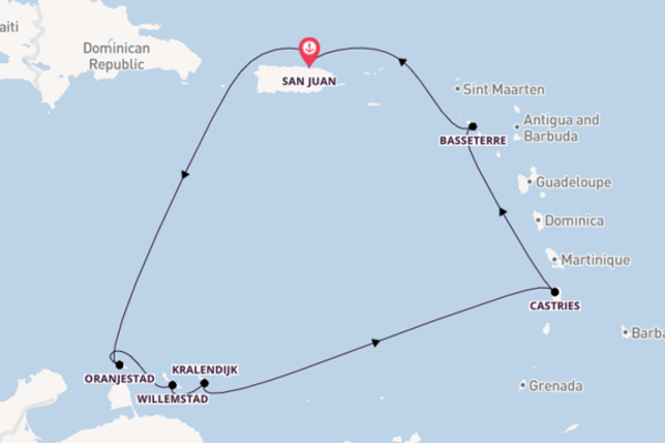 Caribbean From San Juan with the Norwegian Epic