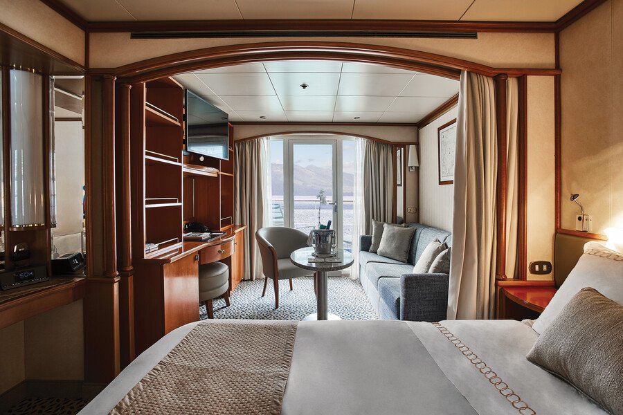 Midship Veranda Suite (Kat. DV): 