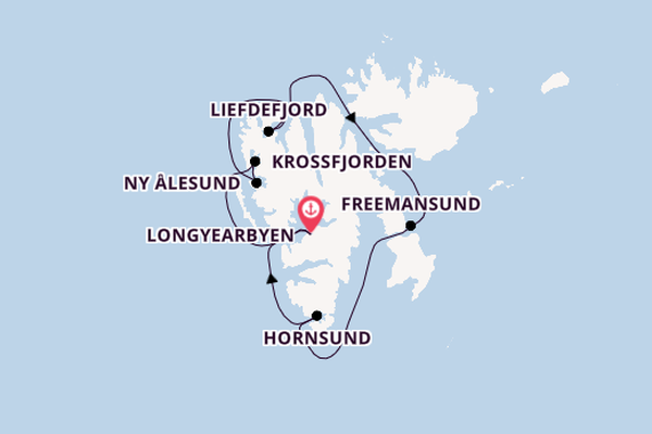 Norwegen ab Longyearbyen, Norwegen auf der MS Spitsbergen