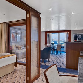 Come aboard the undefined and discover one of 31 cabin categories on a total of 10 decks that can accommodate 604 passengers. Choose your dream cabin and feel at home on board the undefined!