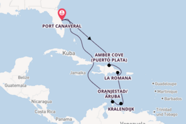 9 Tage Karibik Reise