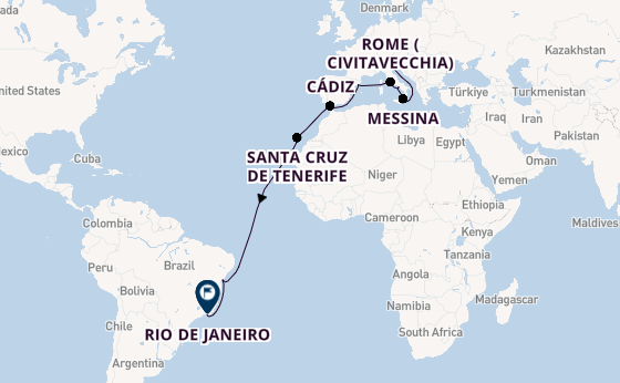 Transatlantic from Venice, Italy with the MSC Armonia 